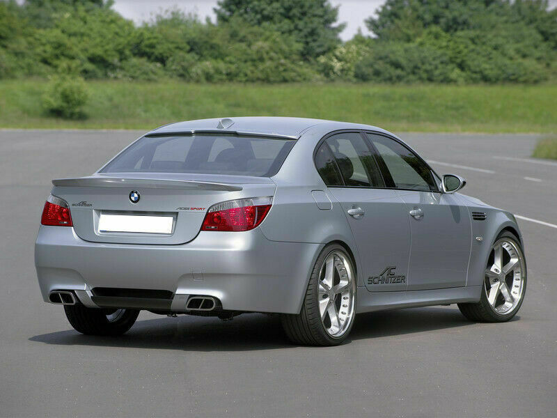 BMW 5 Series e60 AC Style Sedan Saloon - rear spoiler