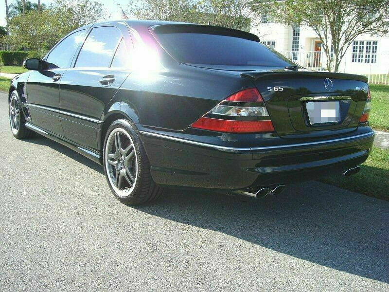 MERCEDES S-CLASS W220 AMG LOOK REAR ROOF SPOILER