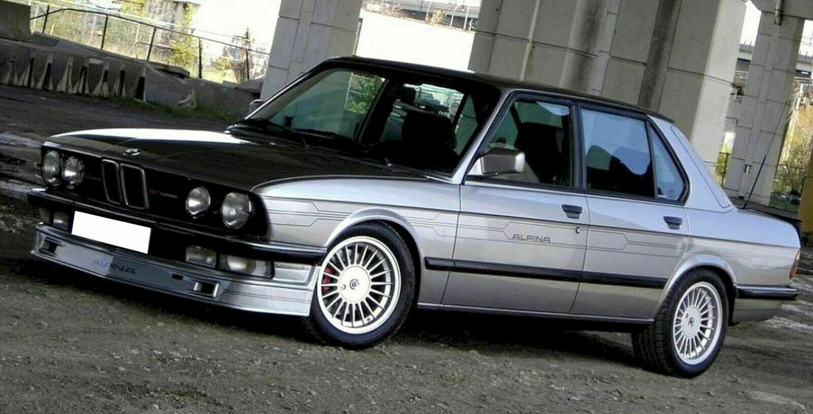 BMW E28 Front Spoiler Lip Valance Alpine Skirt Style