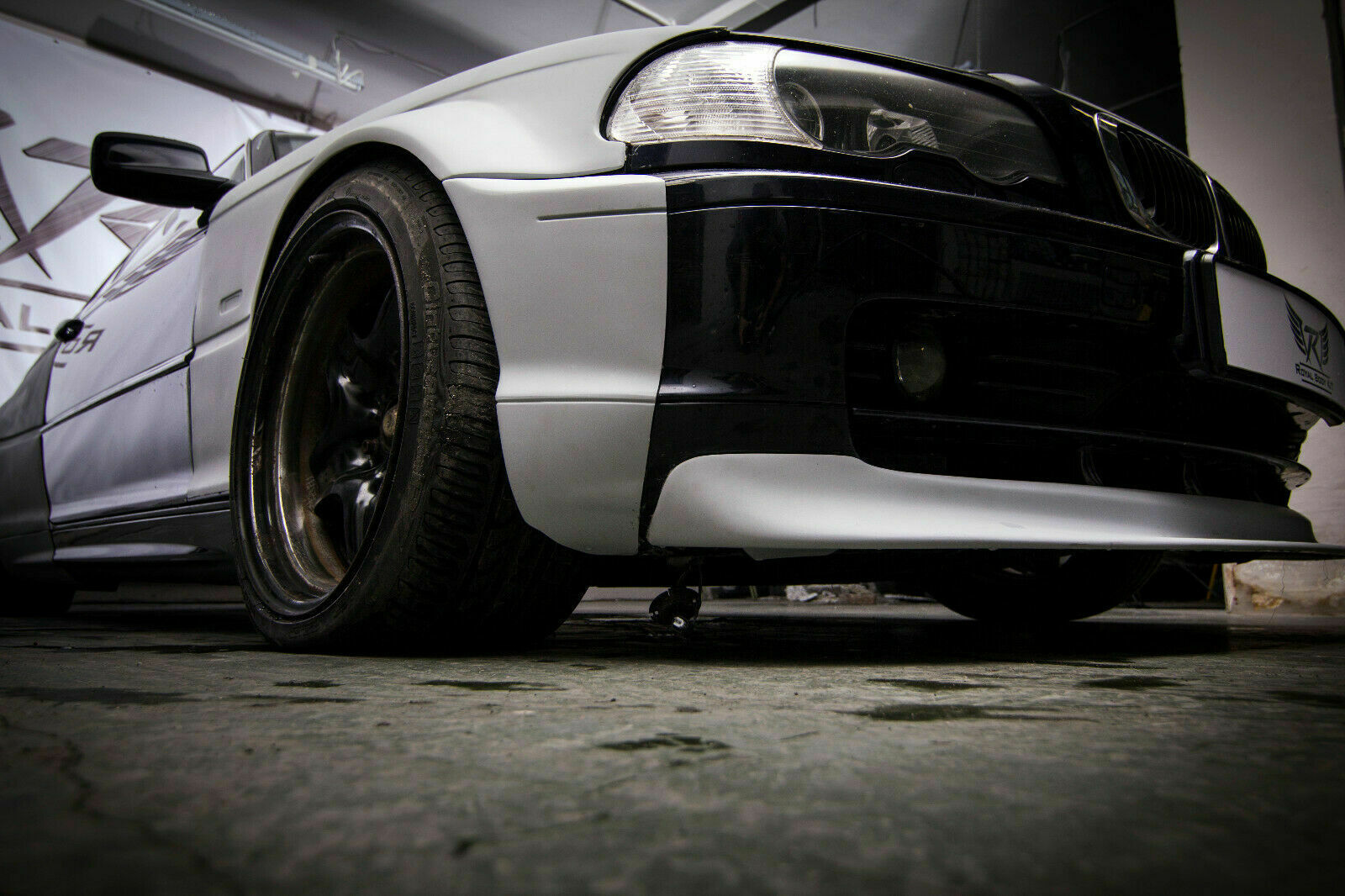 BMW 3 E46 Coupe + front lip Custom fender set