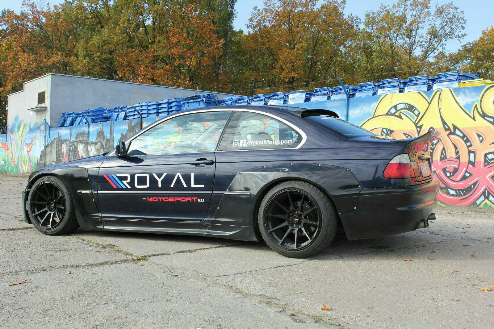BMW E46 Coupe Pre facelift Non M3 Pandem Style Mudguards