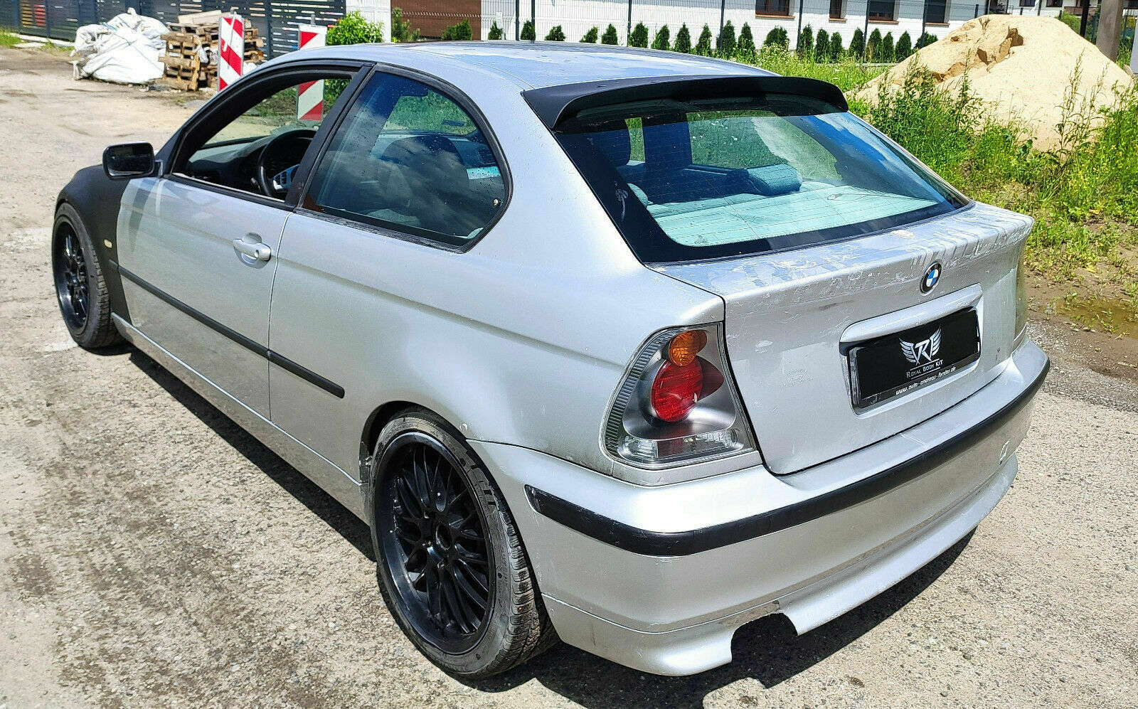 BMW E46 Compact R.B.K Rear roof spoiler – Royal Body Parts