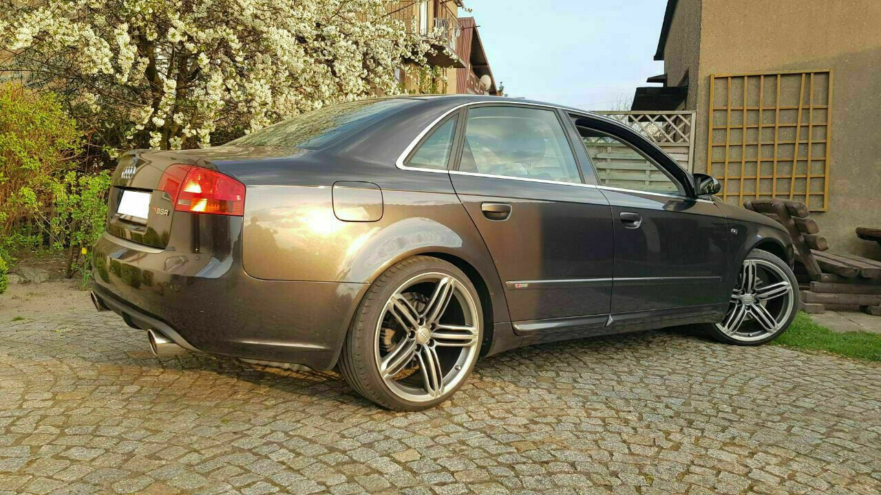 Audi A4 B7 saloon avant S Line side skirts + Rear diffuser