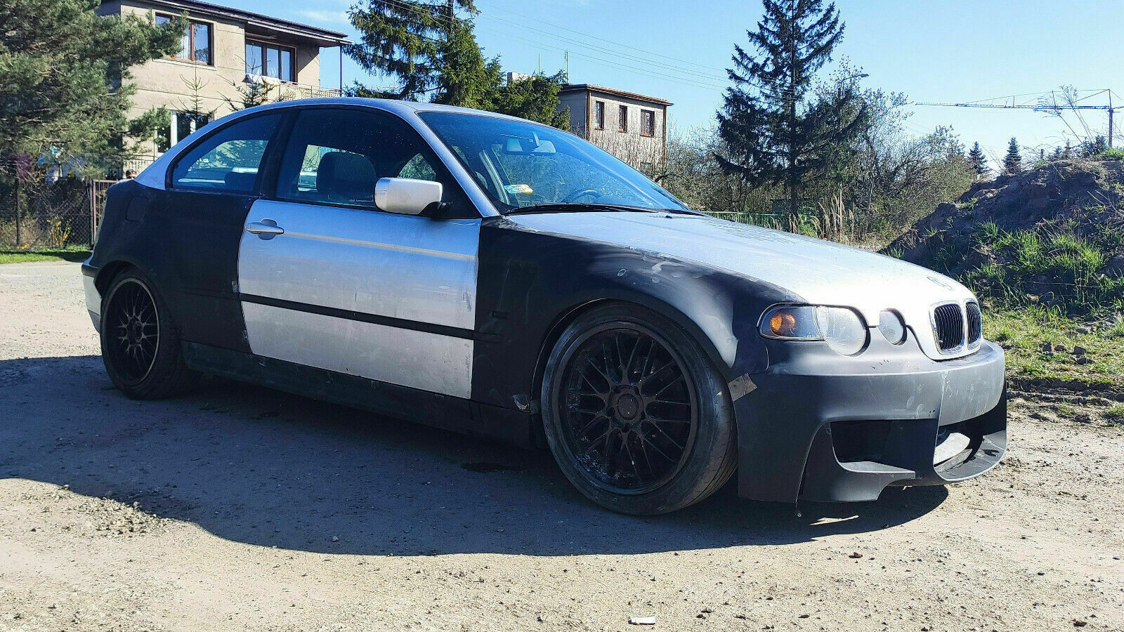 BMW 3 E46 Compact, Drift Daily Wheel arches