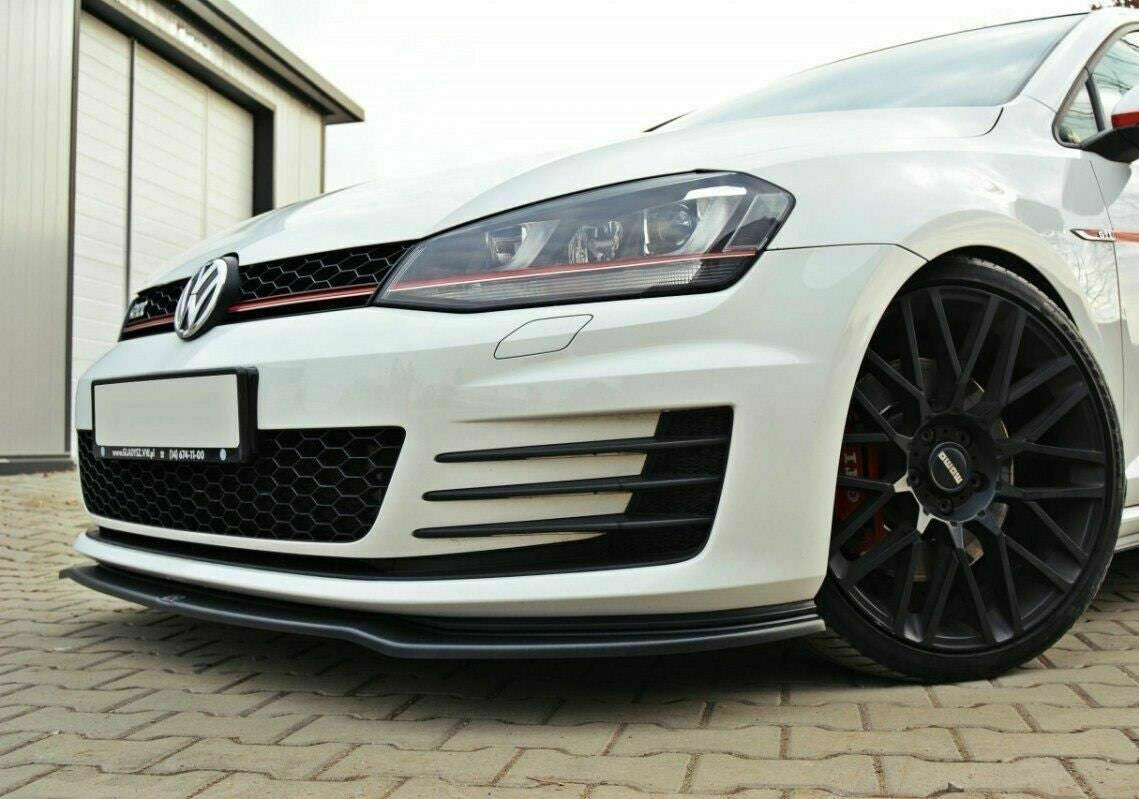 VW Golf 7 MK7 GTI  GTD front splitter lip