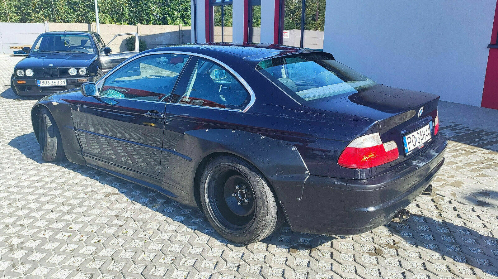 Bmw E46 Coupe Facelift Non M3 Pandem Style Wide Fender Set