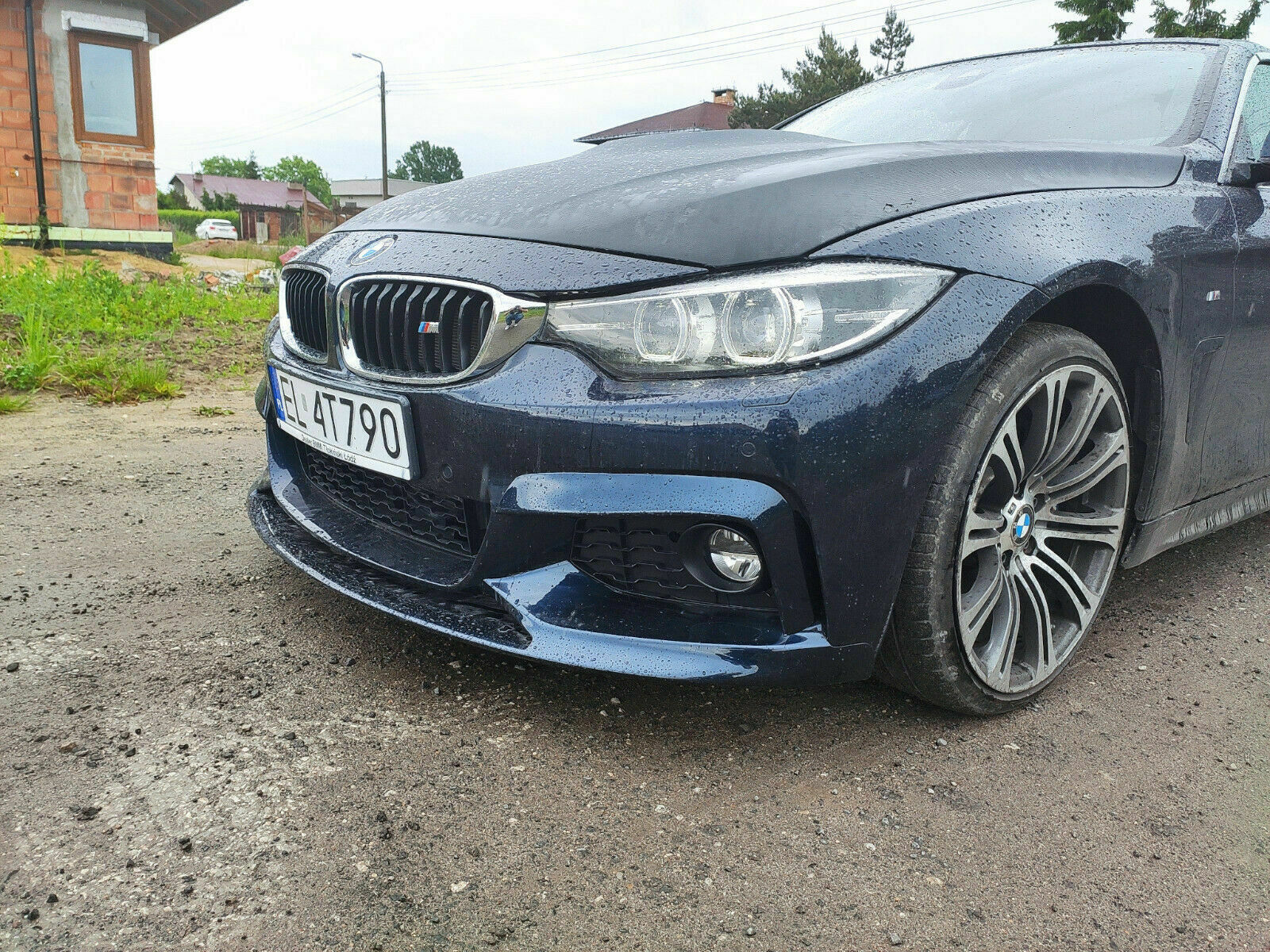 BMW 4-Series F32 F33 F36 M Sport M Tech 14-19 Front Splitter 2 piece additions