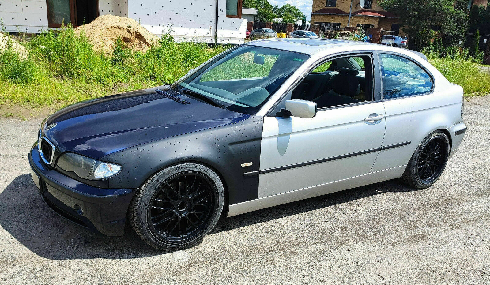 BMW 3 E46 compact front fenders