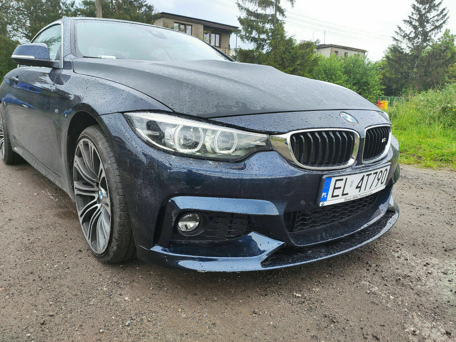 BMW 4-Series F32 F33 F36 M Sport M Tech 14-19 Front Splitter 2 piece additions