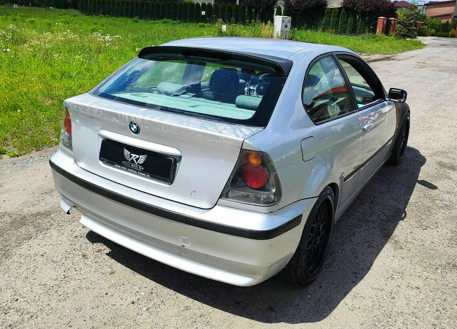 BMW E46 Compact R.B.K Rear roof spoiler – Royal Body Parts