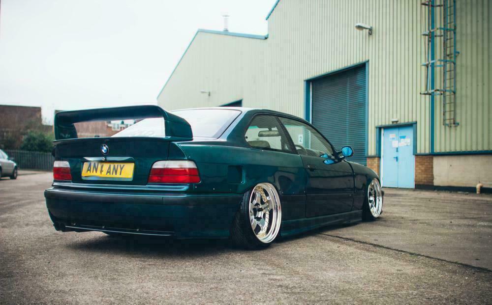 BMW e36 Coupe Felony, FRONT and REAR wheel arches