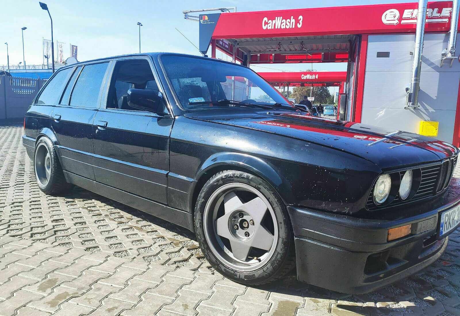 BMW 3 Series E30 Touring Full M Tech II 2, body kit