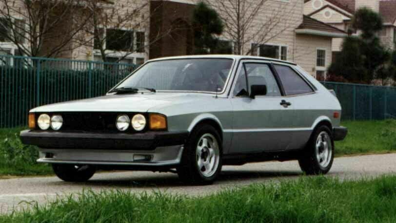 VW SCIROCCO 1 ZENDER STYLE Front splitter lip