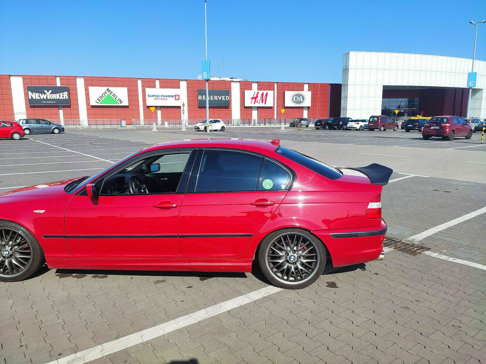 BMW E46 Sedan S-Style Ducktail Spoiler R.B.K