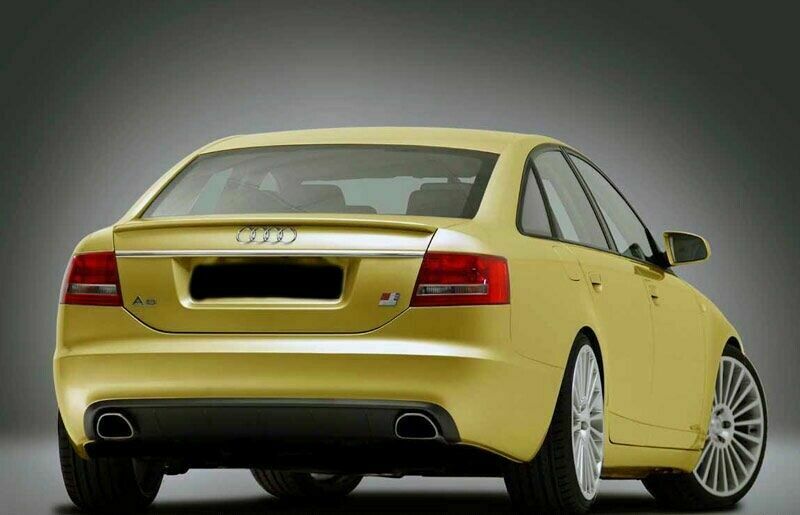 AUDI A6 C6 Saloon REAR SPOILER S-LINE LOOK