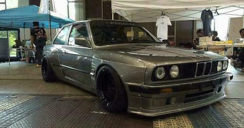 BMW 3 E30 Pandem Style Full Body Kit Set 10 pieces