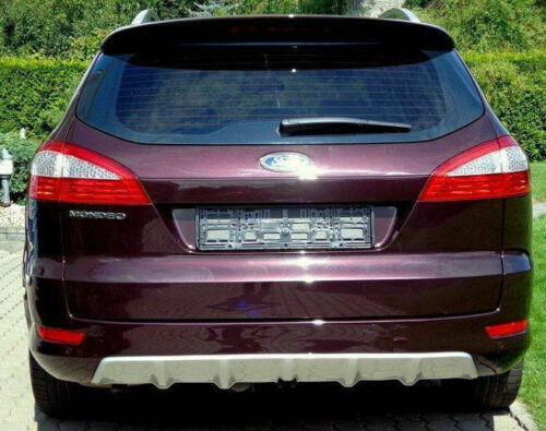 Ford Mondeo MK4 Estate rear diffuser + Titanium Rear Spoiler